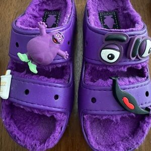 CROCS Grimace slides limited edition